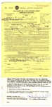 Moe Howard Twice-Signed Agreement From June 1960 Regarding The Three Stooges' Appearance at the Wisconsin State Fair -- 2pp. Measures 8.5'' x 12'' & 8.5'' x 5.25'' -- Very Good